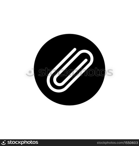 paper clip icon vector design trendy