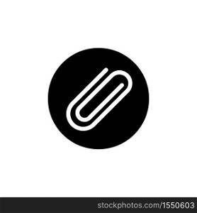 paper clip icon vector design trendy