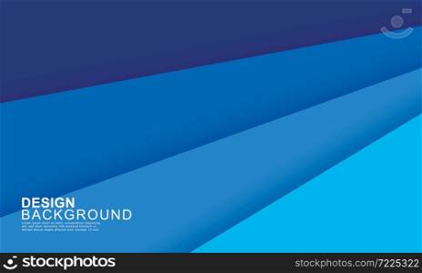 Paper layer blue abstract background. Use for banner, cover, poster, wallpaper, design with space for text.