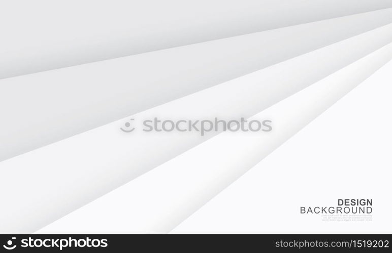 Paper layer white abstract background. Use for banner, cover, poster, wallpaper, design with space for text.