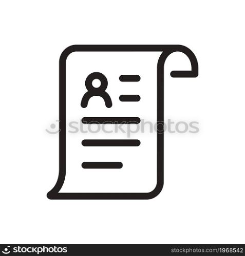 paper, page, document icon vector