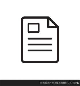 paper, page, document icon vector design illustration