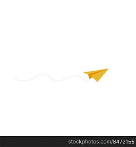 paper plane flight path, path to business
