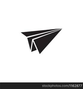 Paper plane icon graphic design template vector isolated