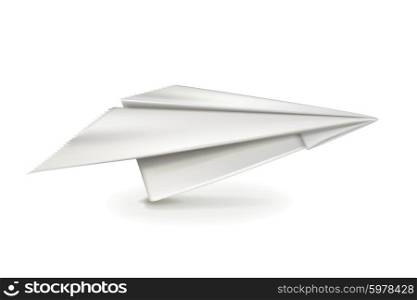Paper plane, vector