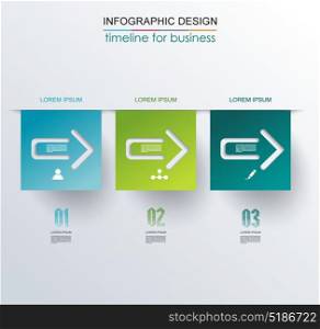 Paper stickers with arrows infographics design with options template. Can be used for diagram, data, step options, banner, web design.