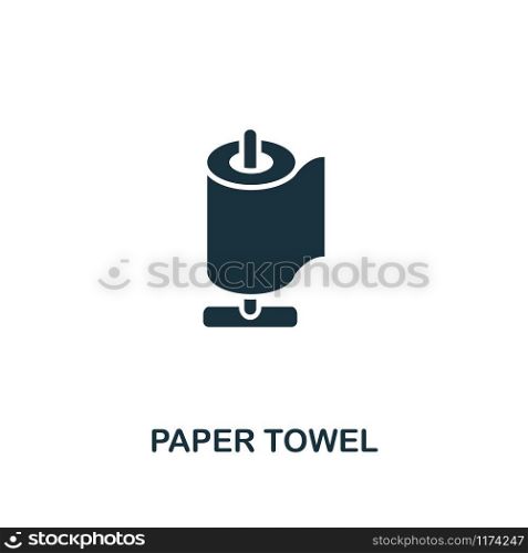 Paper Towel icon. Premium style design from hygiene collection. Pixel perfect paper towel icon for web design, apps, software, printing usage.. Paper Towel icon. Premium style design from hygiene icons collection. Pixel perfect Paper Towel icon for web design, apps, software, print usage