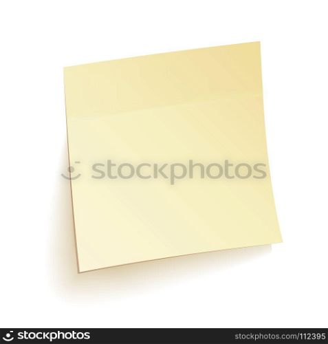 Paper Work Notes Isolated Vector. Paper Work Notes Isolated Vector. Colored Sticker Bank