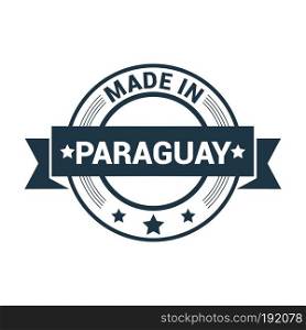Paraguay stamp design vector