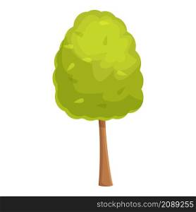 Park tree icon cartoon vector. Garden hedge. Green yard. Park tree icon cartoon vector. Garden hedge