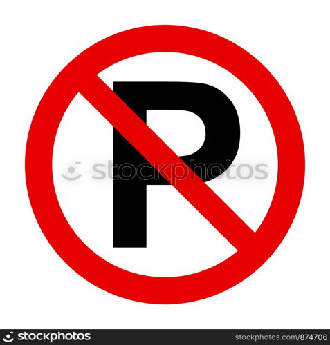 Parking and prohibition sign