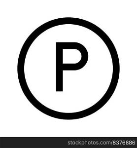 parking icon vector illustration design