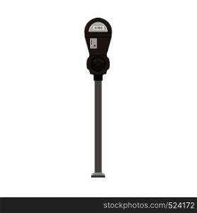 Parking meter vector icon symbol. Car ticket street traffic. Slot machine coin entrance drive. Urban public hold security
