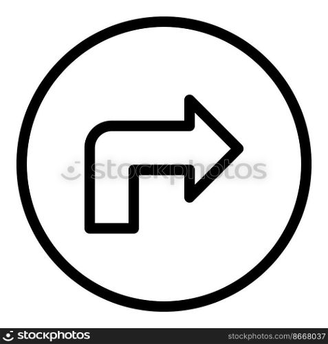 Parking move direction icon outline vector. Space zone. Bike place. Parking move direction icon outline vector. Space zone