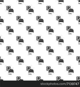 Parking pattern vector seamless repeating for any web design. Parking pattern vector seamless