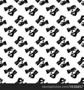 Parking valet car key pattern seamless background texture repeat wallpaper geometric vector. Parking valet car key pattern seamless vector