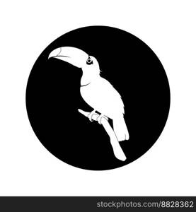 parrot icon vector illustration symbol design.