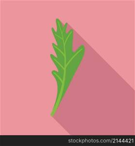 Parsley bunch icon flat vector. Herb leaf. Salad food. Parsley bunch icon flat vector. Herb leaf