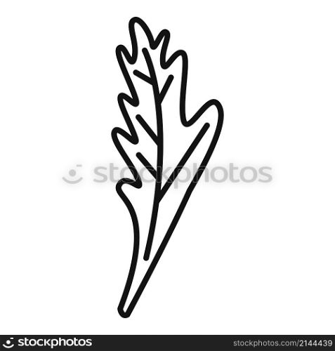 Parsley bunch icon outline vector. Herb leaf. Salad food. Parsley bunch icon outline vector. Herb leaf