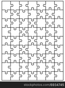 parts of white puzzle