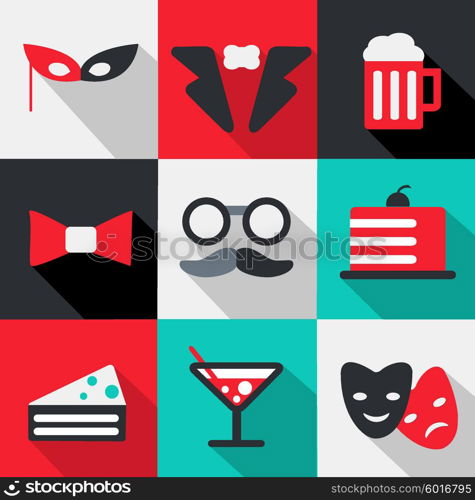 Party and Celebration icon collection