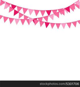 Party Background with Flags Vector Illustration. EPS 10. Party Background with Flags Vector Illustration