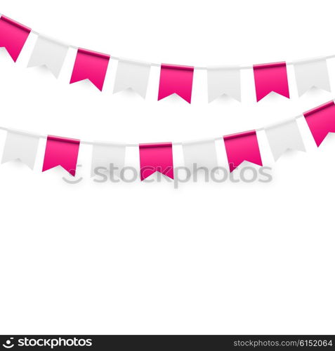 Party Background with Flags Vector Illustration. EPS10. Party Background with Flags Vector Illustration