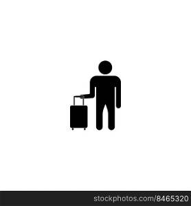Passenger icon.vector illustration symbol design