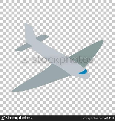 Passenger plane isometric icon 3d on a transparent background vector illustration. Passenger plane isometric icon