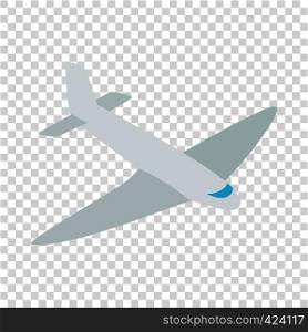 Passenger plane isometric icon 3d on a transparent background vector illustration. Passenger plane isometric icon