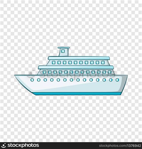 Passenger vehicle icon in cartoon style isolated on background for any web design . Passenger vehicle icon, cartoon style