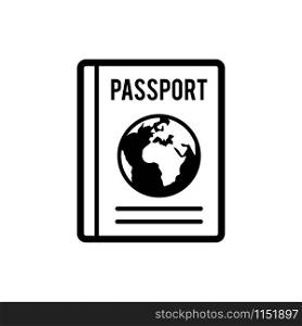 Passport book icon