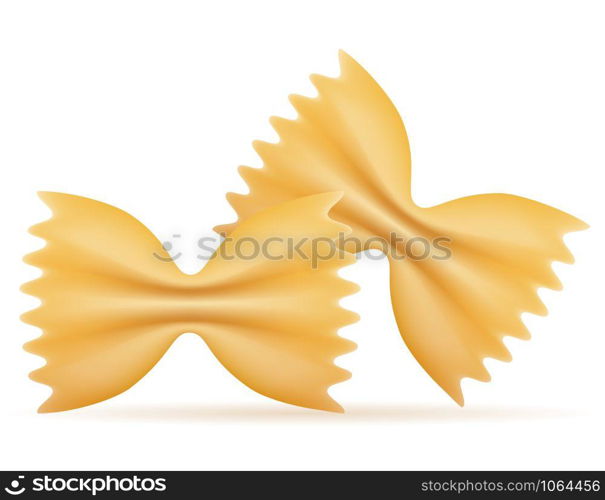 pasta vector illustration isolated on white background