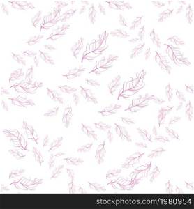 Pastel-colored seamless feather pattern. Seamless background with feathers of bird. Boho style. Pastel-colored seamless feather pattern. Seamless background with feathers of bird.
