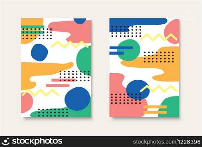 pastel pattern template background vector illustration EPS10