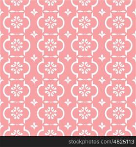 Pastel retro vector patterns tiling. Endless texture can be used for printing onto fabric and paper or scrap booking, surface textile, web page background. Flower abstract shapes