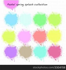 pastel splash collection