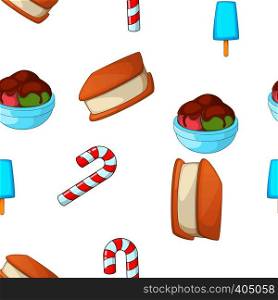 Pastries pattern. Cartoon illustration of pastries vector pattern for web. Pastries pattern, cartoon style