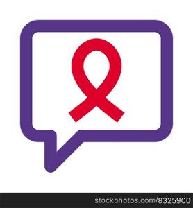 Patient dealing with cancer being supported by telemedicine doctor over the chat