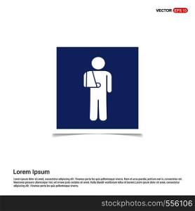 patient icon - Blue photo Frame