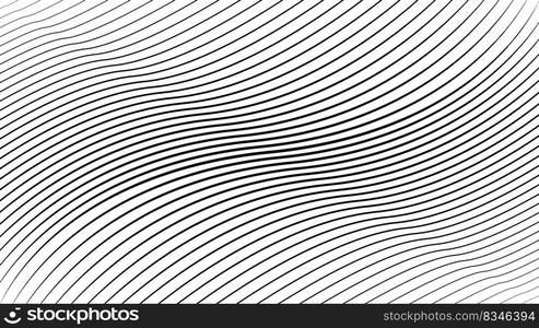 Pattern background curved texture abstract swirl wave element stripe flow