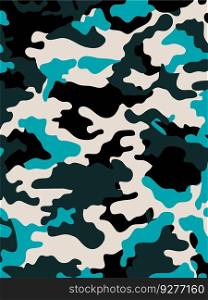 Pattern background for army and military Vector Image