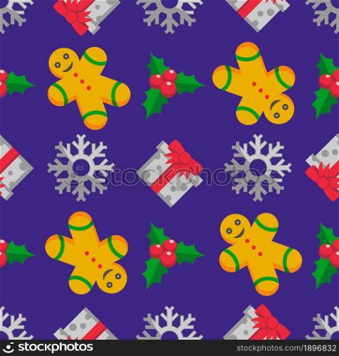 Pattern design template related to Holiday, Christmas celebration