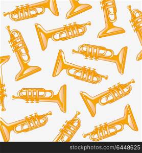 Pattern from music instrument pipe on white background. Music instrument pipe