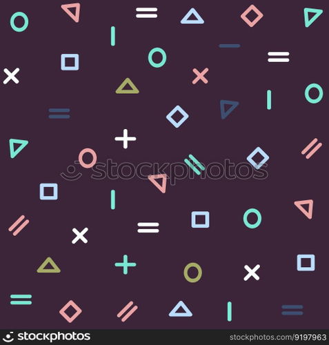Pattern geometric vector texture backdrop
