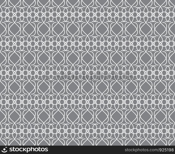 Pattern gray ornamental Seamless vintage pattern