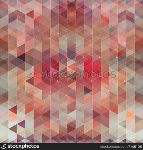 Pattern of geometric shapes. Colorful mosaic. Retro triangle background. Pattern of geometric shapes