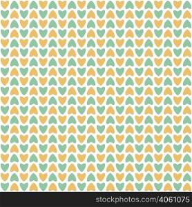 pattern of hearts soft pastel colors in vector seamless for design, print, website background. pattern of hearts