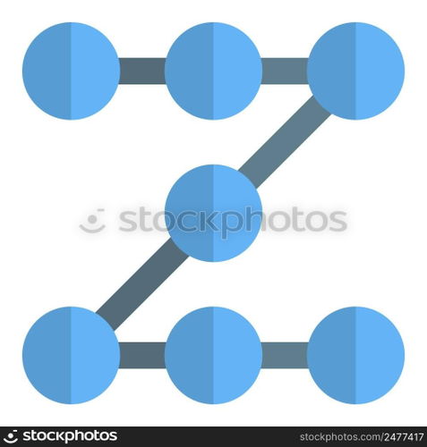 Pattern passcode used for security purpose