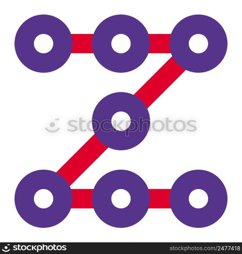 Pattern passcode used for security purpose